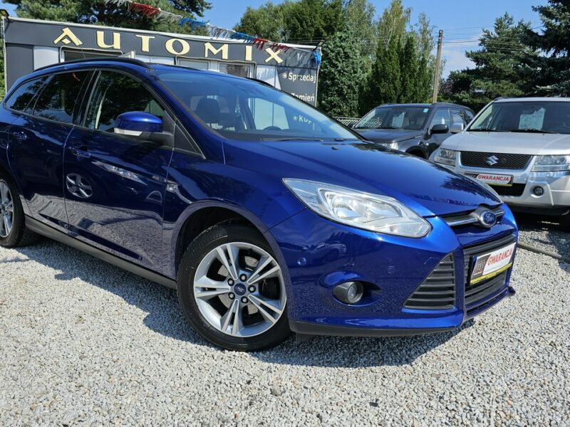 Ford Focus Oszczędny 125KM!Śliczny kolor,Mega wyp.SAM PARKUJE,Gwarancja/Zamian Mk3 (2010-2018)