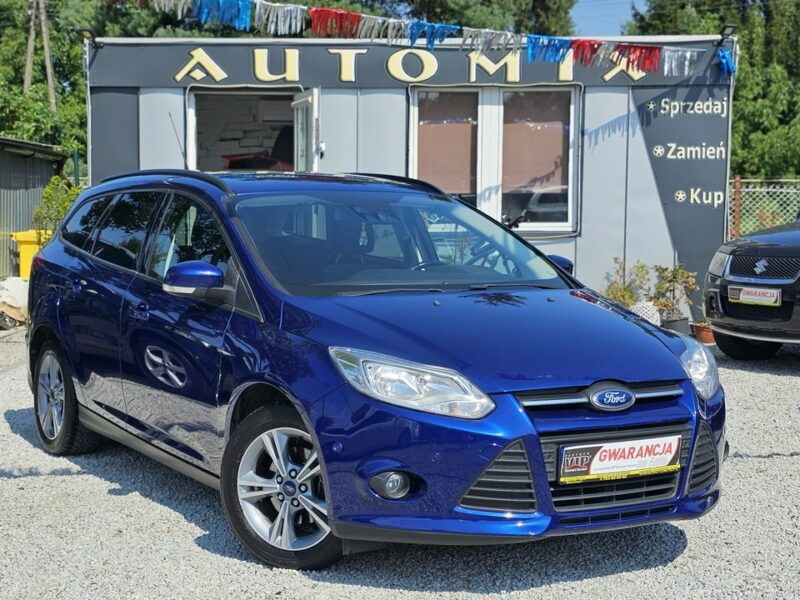 Ford Focus Oszczędny 125KM!Śliczny kolor,Mega wyp.SAM PARKUJE,Gwarancja/Zamian Mk3 (2010-2018)