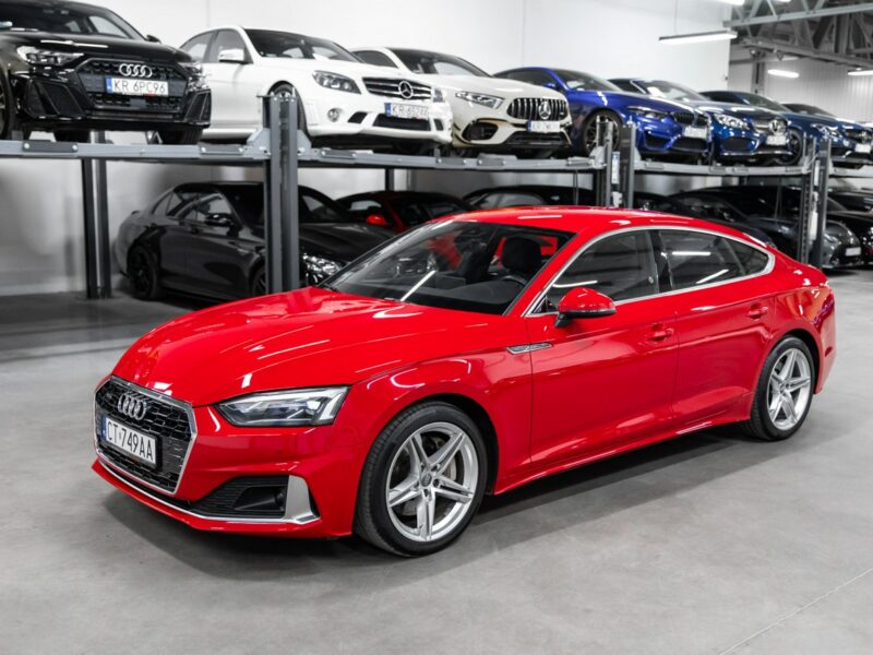 Audi A5 Sportback 3.0 TDI 231KM Quattro. Gwarancja 09.2025. F5 (2016-)