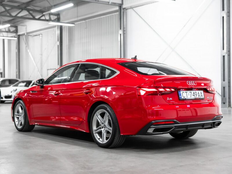 Audi A5 Sportback 3.0 TDI 231KM Quattro. Gwarancja 09.2025. F5 (2016-)