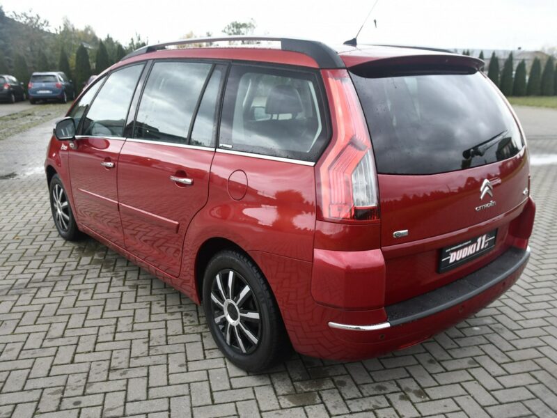 Citroen C4 Grand Picasso 1,6HDI DUDKI11 Exclusive,Ledy,Pół-skóry,Tempomat,Automat,kredyt.GWARAN I (2006-2013)