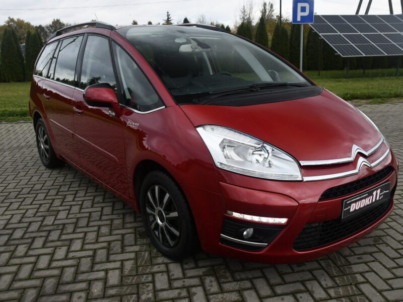 Citroen C4 Grand Picasso 1,6HDI DUDKI11 Exclusive,Ledy,Pół-skóry,Tempomat,Automat,kredyt.GWARAN I (2006-2013)