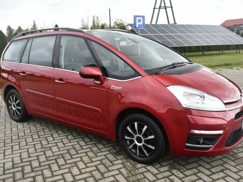 Citroen C4 Grand Picasso 1,6HDI DUDKI11 Exclusive,Ledy,Pół-skóry,Tempomat,Automat,kredyt.GWARAN I (2006-2013)