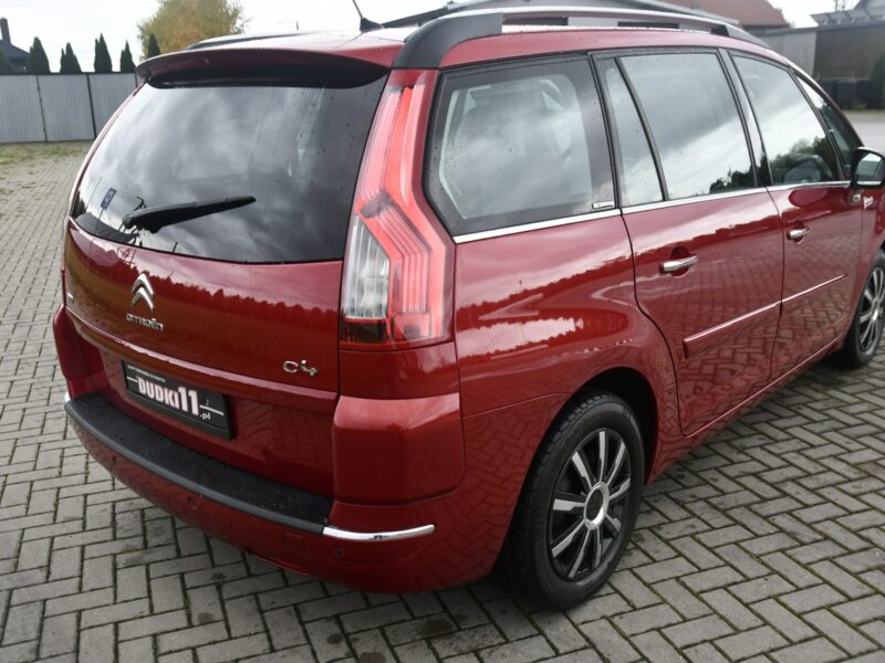 Citroen C4 Grand Picasso 1,6HDI DUDKI11 Exclusive,Ledy,Pół-skóry,Tempomat,Automat,kredyt.GWARAN I (2006-2013)