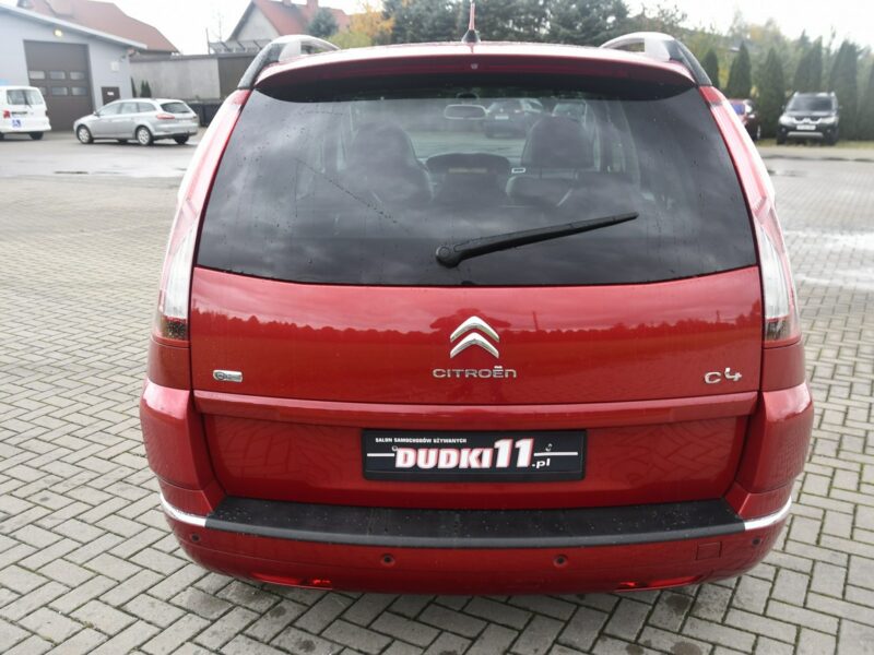 Citroen C4 Grand Picasso 1,6HDI DUDKI11 Exclusive,Ledy,Pół-skóry,Tempomat,Automat,kredyt.GWARAN I (2006-2013)