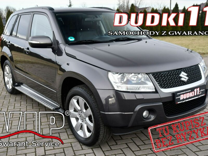 Suzuki Grand Vitara 2,4B DUDKI11 Automat,Hands-Free,4x4,Xenony,Szyberdach,El.szyby.kredyt. II (2005-2015)