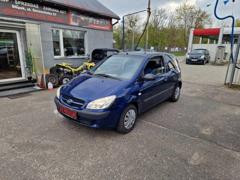 Hyundai Getz 1.1 Benzyna 66 KM, Klimatyzacja, Dwa Klucze, Lakier Metalik, USB, AUX