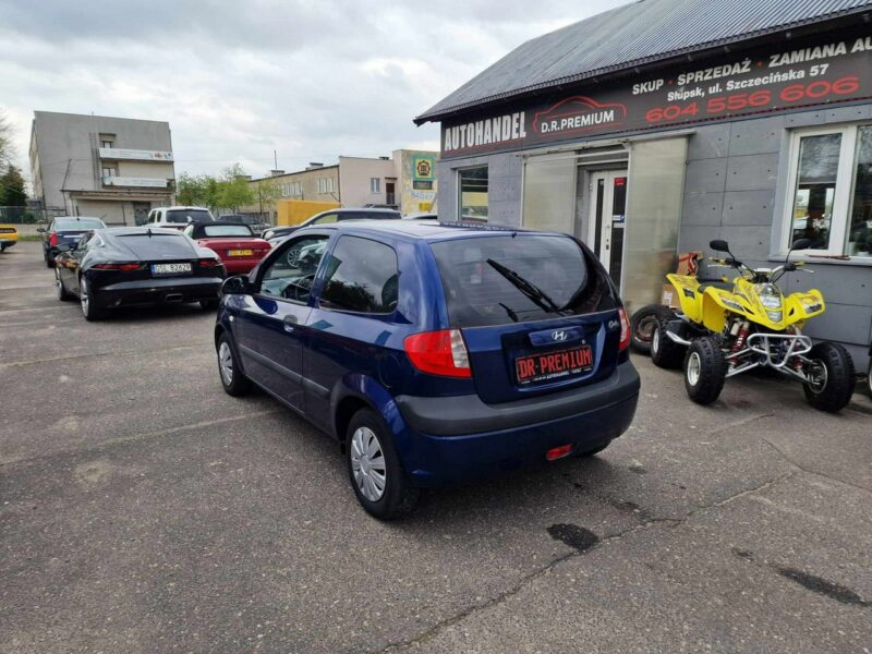 Hyundai Getz 1.1 Benzyna 66 KM, Klimatyzacja, Dwa Klucze, Lakier Metalik, USB, AUX