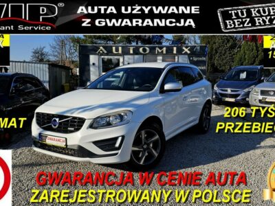 Volvo XC 60 R-Design D4* NiskiPrzebieg 206 Tyś *Gwarancja w cenie *Możliwa ZAMIANA I (2008-2017)