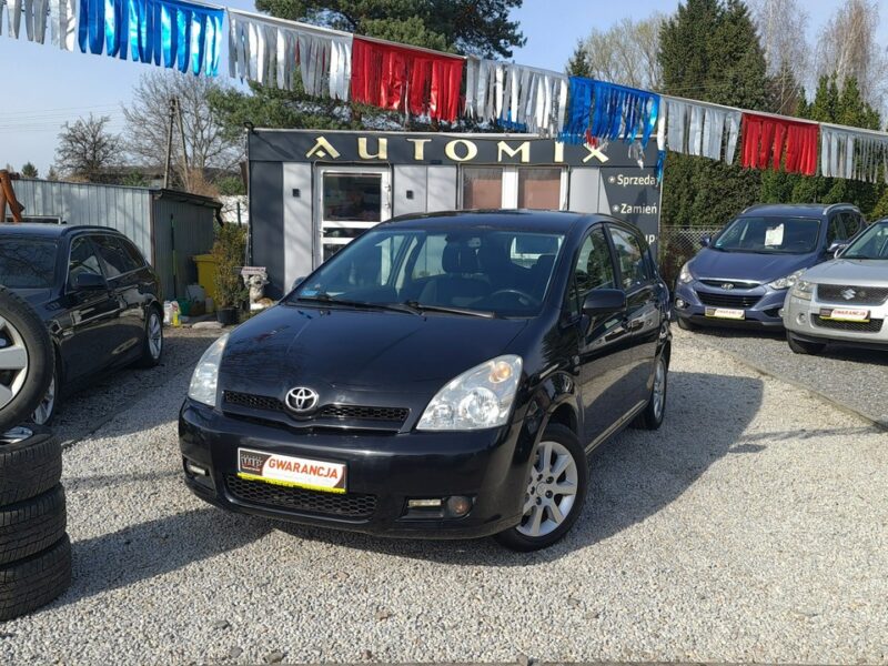 Toyota Corolla Verso 1,8 Benzyna + Gaz, Super Stan, Zarejestrowana w PL ,Możliwa ZAMIANA II (2001-2006)