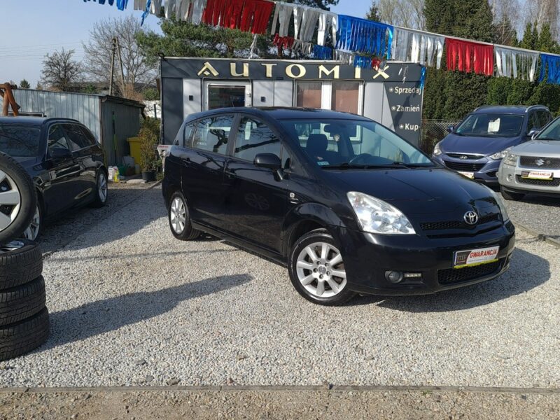 Toyota Corolla Verso 1,8 Benzyna + Gaz, Super Stan, Zarejestrowana w PL ,Możliwa ZAMIANA II (2001-2006)