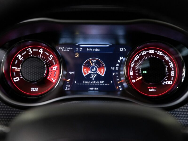 Dodge Challenger SRT Hellcat 6.2 V8 HEMI 727KM. Salon Polska! Bezwypadkowy. FV 23%. III (2008-)
