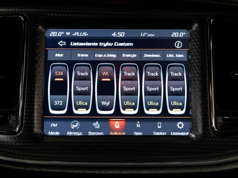Dodge Challenger SRT Hellcat 6.2 V8 HEMI 727KM. Salon Polska! Bezwypadkowy. FV 23%. III (2008-)