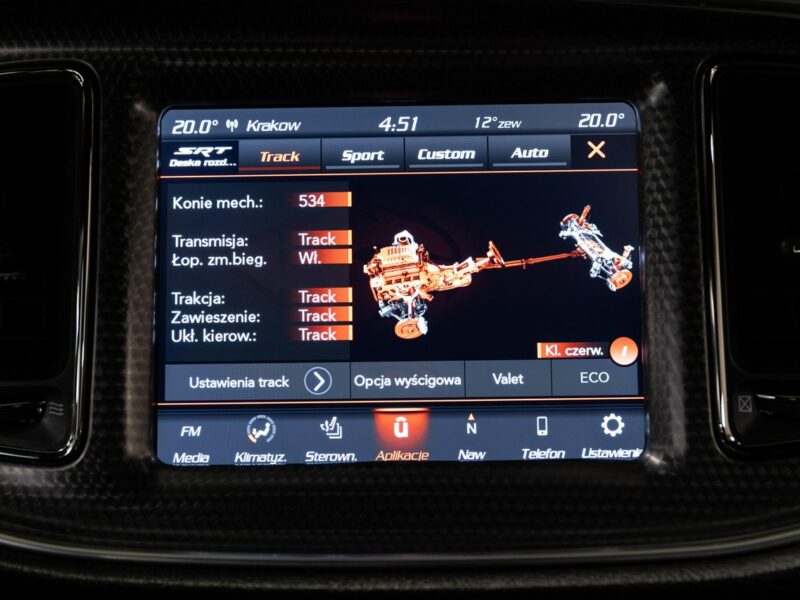 Dodge Challenger SRT Hellcat 6.2 V8 HEMI 727KM. Salon Polska! Bezwypadkowy. FV 23%. III (2008-)