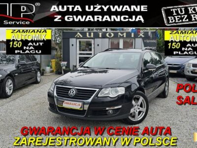 Volkswagen Passat Salon PL ! 1,8 Benz 160KM Zadbany, Zarejestrowany z GWARANCJĄ /ZAMIANA B6 (2005-2010)