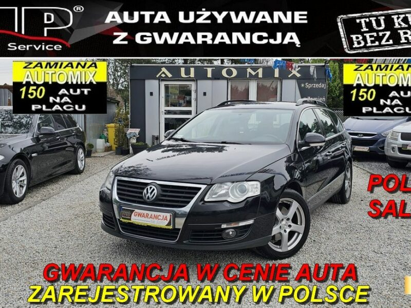 Volkswagen Passat Salon PL ! 1,8 Benz 160KM Zadbany, Zarejestrowany z GWARANCJĄ /ZAMIANA B6 (2005-2010)