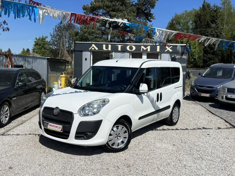 Fiat Doblo 1.4 Benz / 194Tyś udok. przebieg, * Nowy Rozrząd ! * Navi* Gwarancja ! II (2009-)