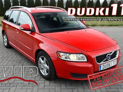 Volvo V50 1,6HDI DUDKI11 Serwis,Klimatronic 2 str.Tempomat.GWARANCJA II (2007-)