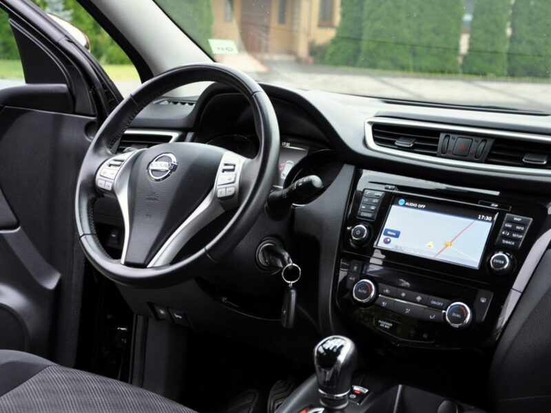 Nissan Qashqai 1.2i(115KM)*113tyś*Led*Navi*Kamery*Asystent Pasa*2xParktr*Alu17"ASO II (2013-2021)
