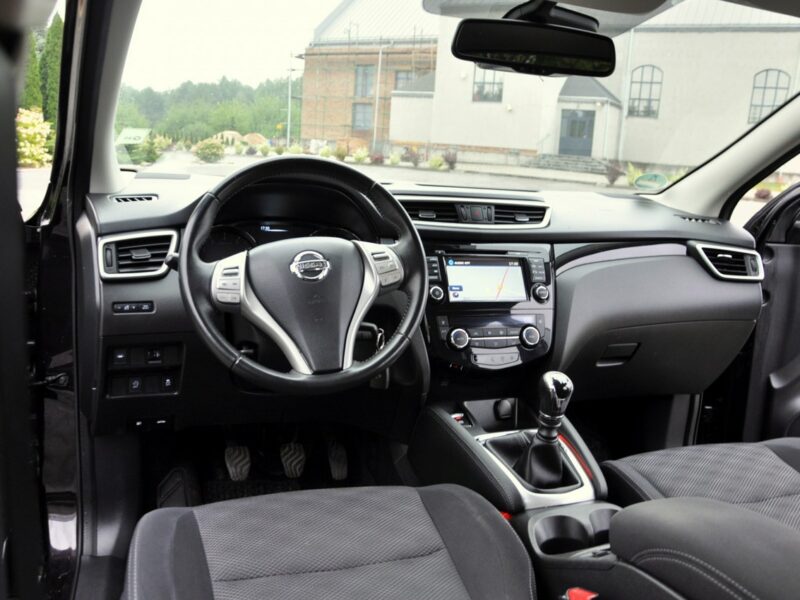 Nissan Qashqai 1.2i(115KM)*113tyś*Led*Navi*Kamery*Asystent Pasa*2xParktr*Alu17"ASO II (2013-2021)