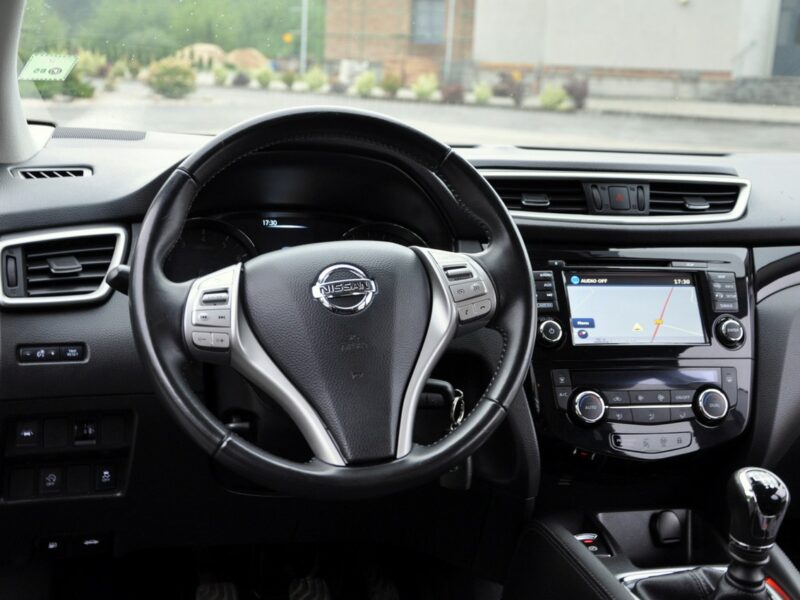Nissan Qashqai 1.2i(115KM)*113tyś*Led*Navi*Kamery*Asystent Pasa*2xParktr*Alu17"ASO II (2013-2021)
