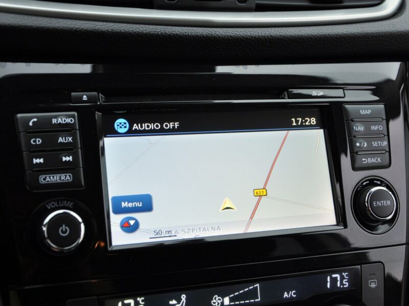 Nissan Qashqai 1.2i(115KM)*113tyś*Led*Navi*Kamery*Asystent Pasa*2xParktr*Alu17"ASO II (2013-2021)