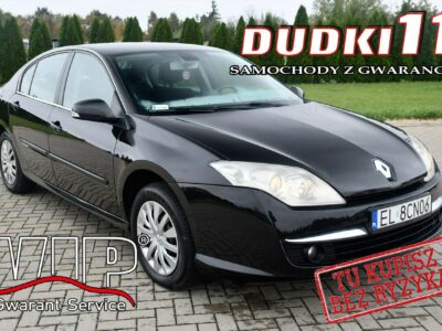 Renault Laguna 2,0BENZ DUDKI11 Manual, Klimatronic 2 str.Parktronic,kredyt.OKAZJA III (2007-)