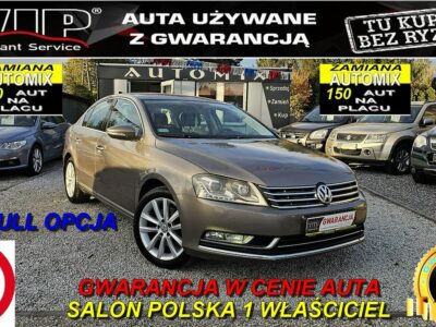 Volkswagen Passat SALON 1 WŁ !Automat *Benzyna *FULL wyposaż. / Gwarancja * Zamiana B7 (2010-2014)