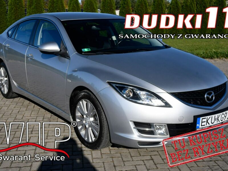 Mazda 6 2,0diesel Klimatronic.Tempomat.El.szyby.Centralka.kredyt.OKAZJA II (2007-2013)