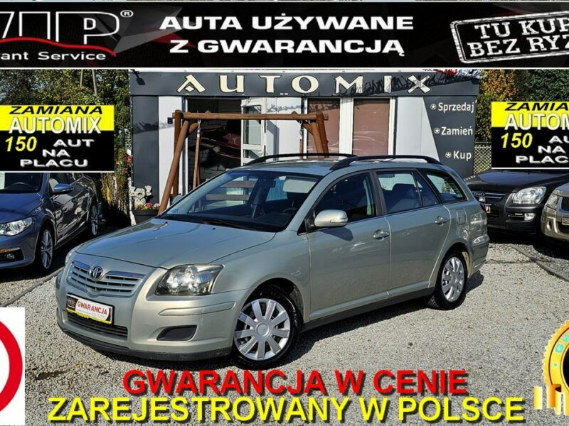 Toyota Avensis Super Stan * Oszczędny * 2008r. Najlepszy silnik * Zamiana *Gwarancja II (2003-2009)