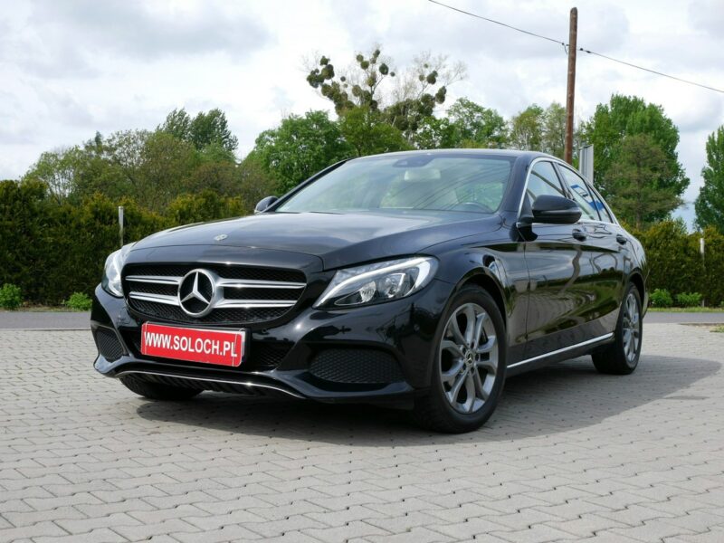 Mercedes C 180 1.6 C180 156KM Sedan Automat 9G-tronic -Skóra -Bardzo zadbany -Zobacz W205 (2014-2021)