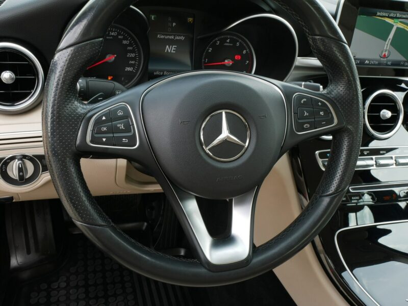 Mercedes C 180 1.6 C180 156KM Sedan Automat 9G-tronic -Skóra -Bardzo zadbany -Zobacz W205 (2014-2021)