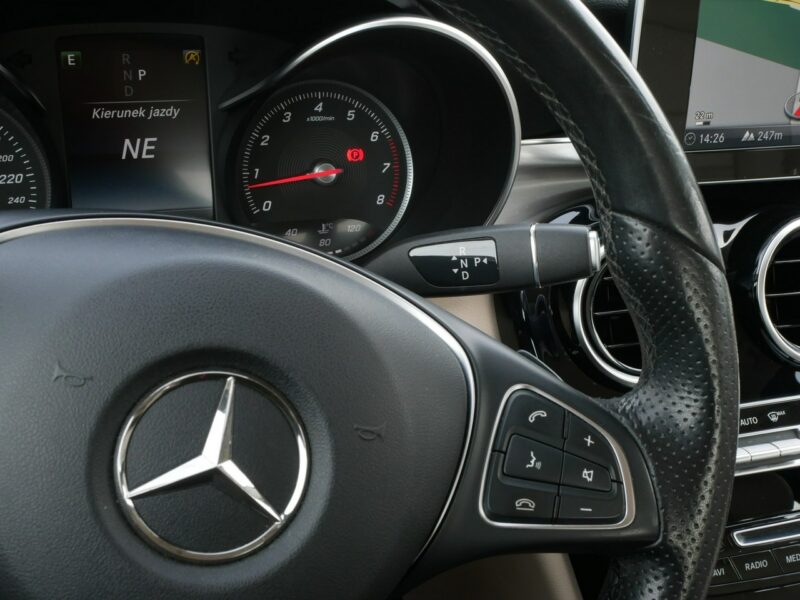 Mercedes C 180 1.6 C180 156KM Sedan Automat 9G-tronic -Skóra -Bardzo zadbany -Zobacz W205 (2014-2021)