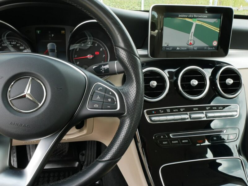Mercedes C 180 1.6 C180 156KM Sedan Automat 9G-tronic -Skóra -Bardzo zadbany -Zobacz W205 (2014-2021)