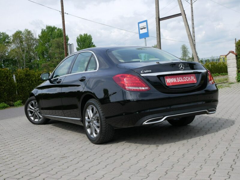 Mercedes C 180 1.6 C180 156KM Sedan Automat 9G-tronic -Skóra -Bardzo zadbany -Zobacz W205 (2014-2021)