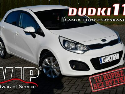 Kia Rio 1,2benz DUDKI11 Serwis,Klimatyzacja,Ledy.Navi.Kam.Cof.DVD.OKAZJA III (2011-)