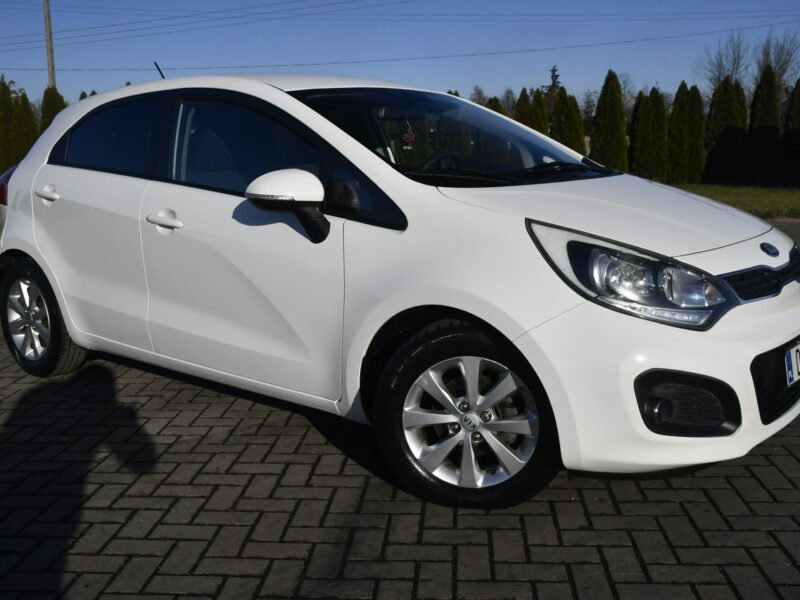 Kia Rio 1,2benz DUDKI11 Serwis,Klimatyzacja,Ledy.Navi.Kam.Cof.DVD.OKAZJA III (2011-)