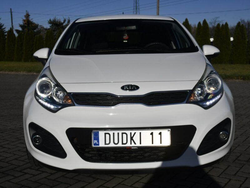 Kia Rio 1,2benz DUDKI11 Serwis,Klimatyzacja,Ledy.Navi.Kam.Cof.DVD.OKAZJA III (2011-)
