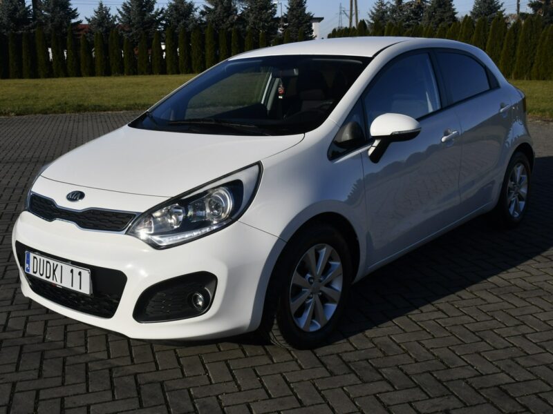 Kia Rio 1,2benz DUDKI11 Serwis,Klimatyzacja,Ledy.Navi.Kam.Cof.DVD.OKAZJA III (2011-)