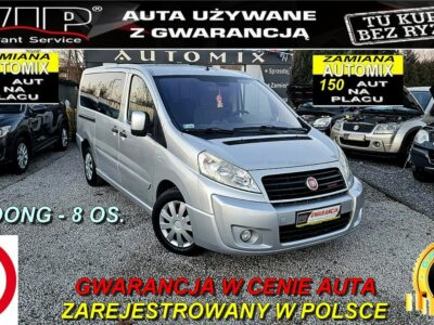 Fiat Scudo LONG!! 2,0HDI 140KM ,2xdrzwi,Panorama,!8Os GWARANCJA/ZAMIANA II (2007-)