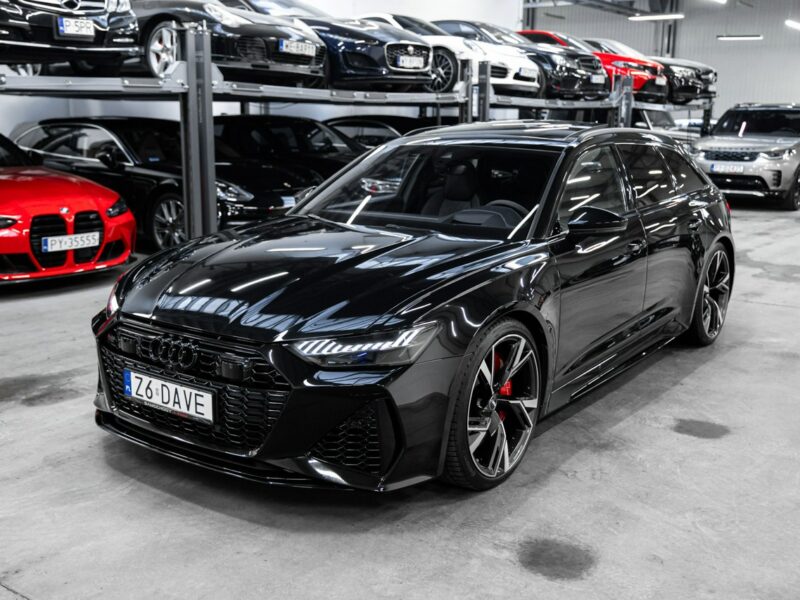 Audi RS6 Avant 600KM. Ceramika. RS Dynamic. Panorama. B&O. ACC. Head-Up. C7 (2012-)