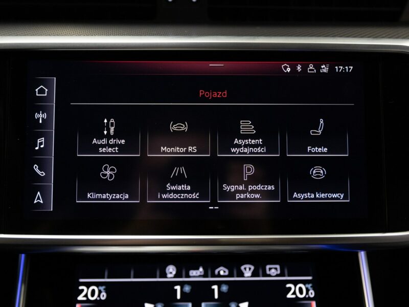 Audi RS6 Avant 600KM. Ceramika. RS Dynamic. Panorama. B&O. ACC. Head-Up. C7 (2012-)
