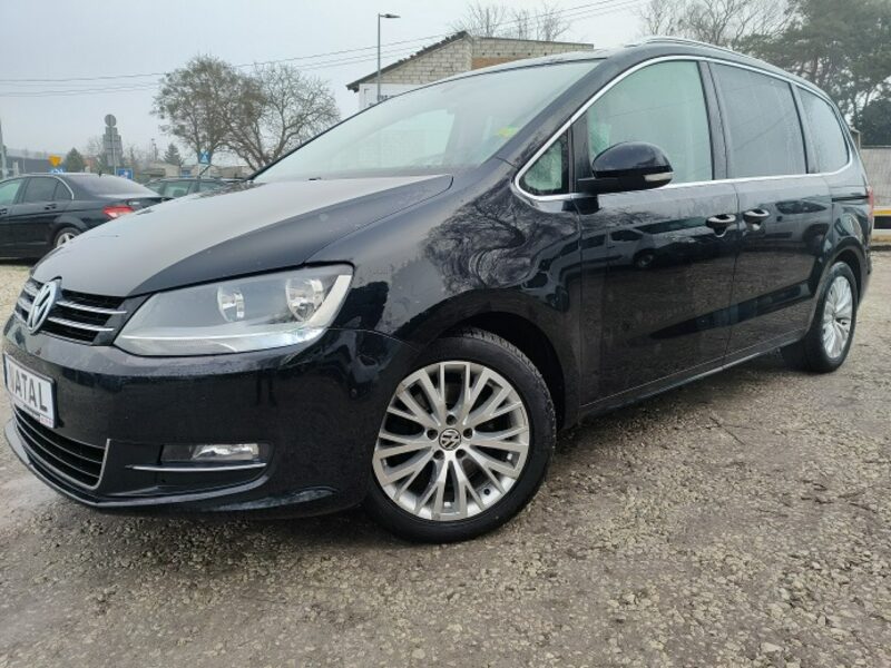 Volkswagen Sharan Panorama Dach Skóry Alcantara Alu Highline II (2010-)