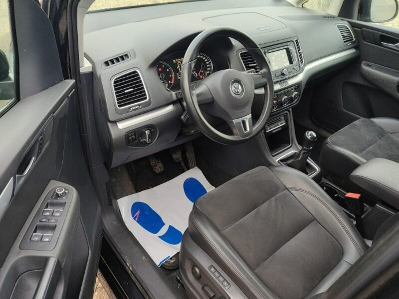 Volkswagen Sharan Panorama Dach Skóry Alcantara Alu Highline II (2010-)