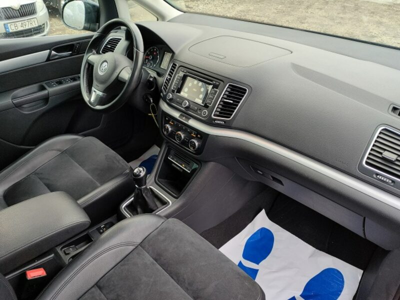 Volkswagen Sharan Panorama Dach Skóry Alcantara Alu Highline II (2010-)