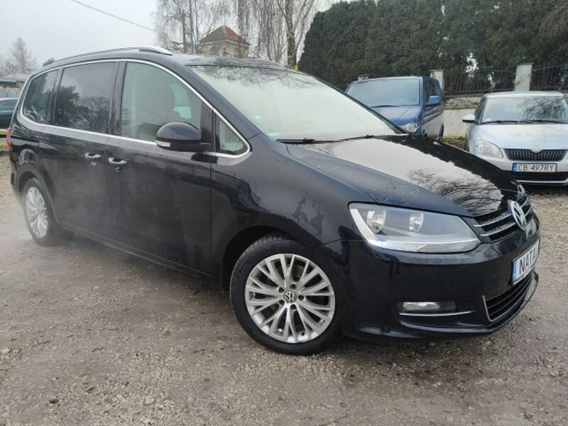 Volkswagen Sharan Panorama Dach Skóry Alcantara Alu Highline II (2010-)