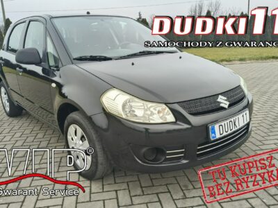 Suzuki SX4 1,5Benz. DUDKI11 Klimatyzacja,Hak.kredyt,OKAZJA I (2006-2013)
