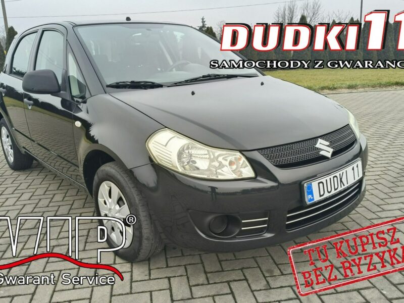 Suzuki SX4 1,5Benz. DUDKI11 Klimatyzacja,Hak.kredyt,OKAZJA I (2006-2013)