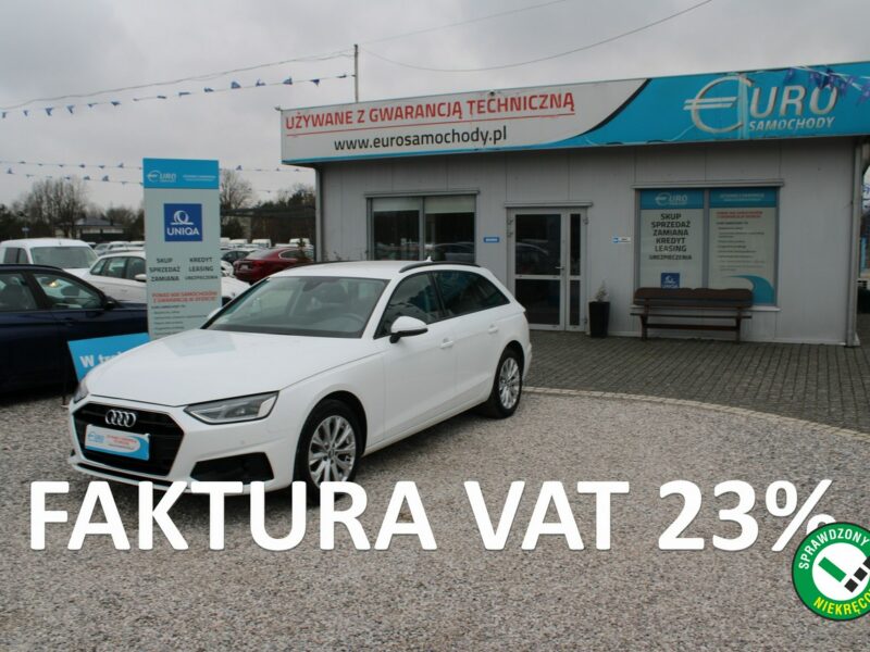 Audi A4 S-Tronic Gwarancja Nawigacja F-vat Salon Polska B9 (2015-)