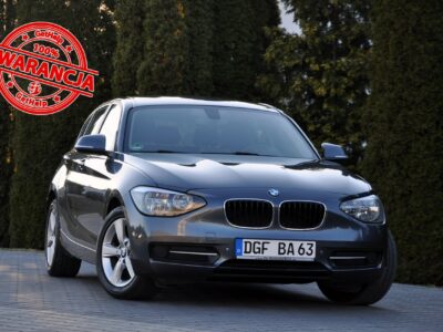 BMW 118 1.6i(136KM)*Lift*Klimatronik*Grzane Fotele*2xParktronik*I Wł*Alu16"ASO F20/F21 (2011-)